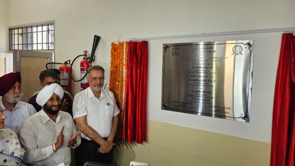 Health Minister Dr Balbir Singh Inaugurates Rural Health Training Centre at Village Saneta